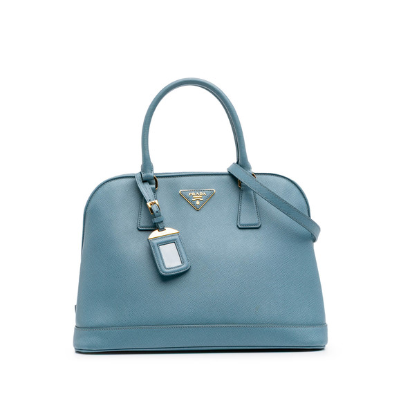 Pre-Loved Prada Medium Saffiano Lux Open Promenade Satchel - Picture 1 of 11